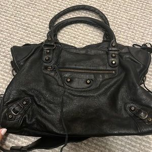 Balenciaga city bag - black